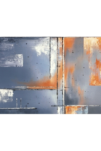 SOUND OF SILENCE II 140x100 cm NOWOCZESNY OBRAZ NAMALOWANY NA PŁÓTNIE